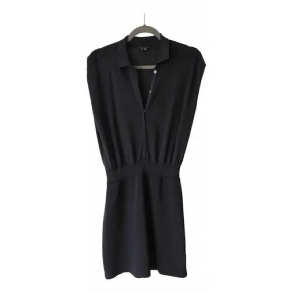Like new Theory drop waist black dress